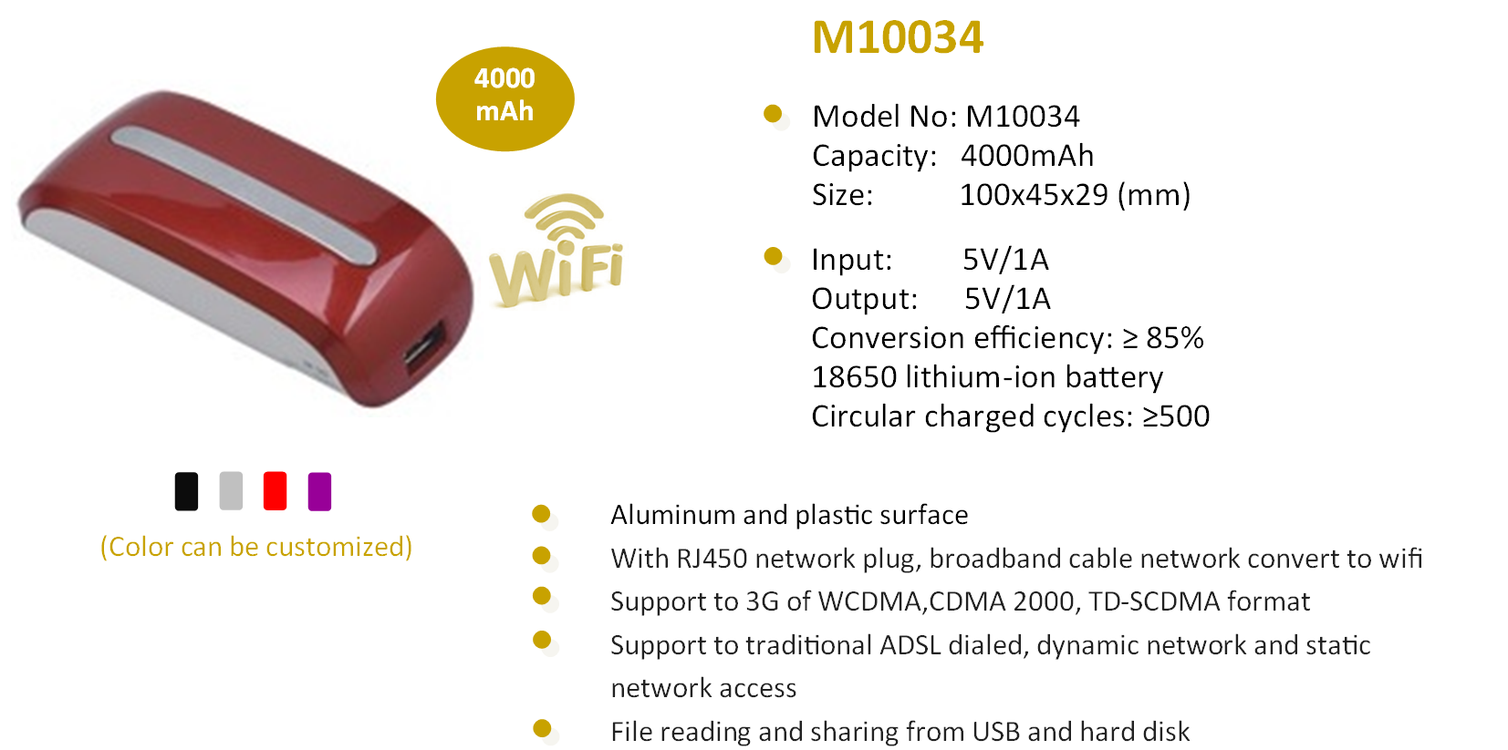 M10034 Product Picture